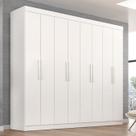 Guarda Roupa Casal Lisboa 8 Portas 4 Gavs