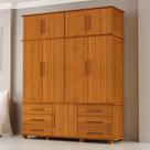 Guarda Roupa Casal Londres 4 portas Ambiente Freijó Luapa Móveis