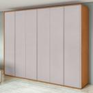 Guarda-roupa Casal Loop 6 Portas 100% MDF Guarda-roupa Casal Loop 6 Portas 100% MDF