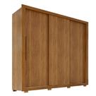 Guarda-Roupa Casal Luna 3 Portas de Correr 4 Gavetas Guarda-Roupa Casal Luna 3 Portas de Correr 4 Gavetas