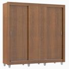 Guarda Roupa Casal Lyon 3 Portas de Correr 2 Gavetas Madesa