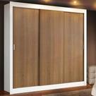 Guarda Roupa Casal Madesa Mônaco 3 Portas de Correr