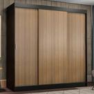 Guarda-Roupa Casal Madesa Reno 3 Portas de Correr Guarda-Roupa Casal Madesa Reno 3 Portas de Correr