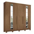 Guarda Roupa Casal Master New 8.4 8 Portas com Espelho e Pés - Santos Andirá Guarda Roupa Casal Master New 8.4 8 Portas com Espelho e Pés - Santos Andirá