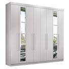 Guarda Roupa Casal Master New 8.4 8 Portas com Espelho - Santos Andirá