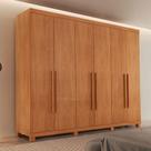 Guarda Roupa Casal Maya Mdf 6 Portas 6 Gavetas Pés Moderna Naturalle Com Pés Guarda Roupa Casal Maya Mdf 6 Portas 6 Gavetas Pés Moderna Naturalle Com Pés