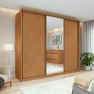 Guarda-roupa Casal Mdf 3 Portas 6 Gavetas Vitta
