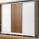 Guarda Roupa Casal MDF Zurique 3 Portas - Madesa