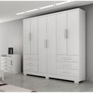 Guarda Roupa Casal MDP Dakar 6Pts 6gav