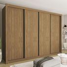 Guarda Roupa Casal Milano 4 Portas 4 Gavetas Minastex