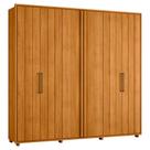 Guarda Roupa Casal Miro 6 Portas 250 cm Madetec