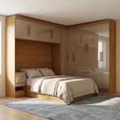 Guarda Roupa Casal Modulado 11 Portas 5 Gavetas com Cabeceira em MDF Yescasa Cinamomo/Cappuccino Guarda Roupa Casal Modulado 11 Portas 5 Gavetas com Cabeceira em MDF Yescasa Cinamomo/Cappuccino