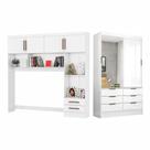 Guarda Roupa Casal Modulado Sevilha 4 e 2 Portas 8 Gavetas Plus com Cama Casal Carioca Móveis Guarda Roupa Casal Modulado Sevilha 4 e 2 Portas 8 Gavetas Plus com Cama Casal Carioca Móveis