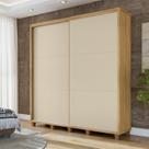 Guarda-Roupa Casal Monte Carlo com 2 Portas de Correr 4 Gavetas Internas e Maleiros Guarda-Roupa Casal Monte Carlo com 2 Portas de Correr 4 Gavetas Internas e Maleiros