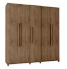 Guarda-Roupa Casal Munique 5 Portas Freijó - RV Móveis