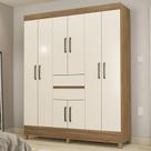 Guarda Roupa Casal Munique 8 Portas + 2 Gavetas - Demóbile