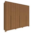 Guarda Roupa Casal New Guarapari com 6 Portas e 6 Gavetas Móveis Rimo jequitibá