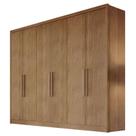 Guarda Roupa Casal New Messina 6 Portas 8 Gavetas Cumaru 23 Novo Horizonte