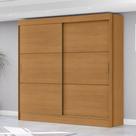 Guarda-Roupa Casal Palermo 2 Portas 3 Gavetas Cinamomo - Mx Móveis