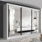 Guarda Roupa Casal Premium Lux 242cm com Espelho 3 Portas 6 Gavetas Yescasa Guarda Roupa Casal Premium Lux 242cm com Espelho 3 Portas 6 Gavetas Yescasa