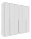 Guarda Roupa Casal Realeza 6 Pt Neve Mdf Móveis Tcil