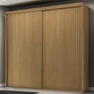 Guarda Roupa Casal Ripado 2 Portas de Correr 100 MDF Imperium Belmax