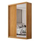 Guarda Roupa Casal Riva 2 Portas Deslizantes Flex com Espelho - Demóbile