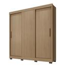 Guarda Roupa Casal Roupeiro Lion 3 Portas De Correr Quarto
