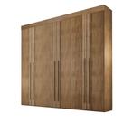 Guarda Roupa Casal San Miguel 6 Portas 6 Gavetas Rufato Imbuia