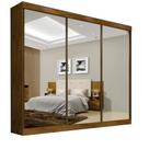 Guarda-Roupa Casal São Paulo 3p Espelho - Canela