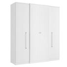 Guarda Roupa Casal Splendore 4 Portas Branco Acetinado - THB