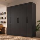 Guarda Roupa Casal Tonielque 6 Portas 2 Gavetas Lisboa