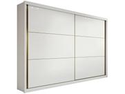 Guarda-Roupa Casal Toronto 2 Portas 6 Gavetas Branco