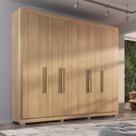 Guarda Roupa Casal Valencia 6 Portas 6 Gav Com Pés