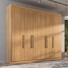 Guarda Roupa Casal Valencia 6 Portas 6 Gavetas