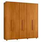 Guarda Roupa Casal Veronese Ripado 6 Portas - Madetec