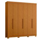 Guarda Roupa Casal Vinci 06 Portas Cinamomo - Móveis Albatroz