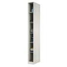 Guarda Roupa Closet 25,3cm 5 Prateleiras Legno Crema