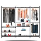 Guarda roupa closet aramado aberto armário modulado roupeiro 2,80m Guarda roupa closet aramado aberto armário modulado roupeiro 2,80m