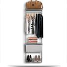 Guarda Roupa Closet Aramado Modulado Gaveta MDF 0,70m Guarda Roupa Closet Aramado Modulado Gaveta MDF 0,70m