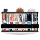 Guarda Roupa Closet Aramado Modulado Gaveta MDF 3,70m Guarda Roupa Closet Aramado Modulado Gaveta MDF 3,70m