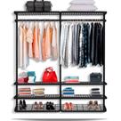 Guarda Roupa closet aramado sem portas CLR285 1,90m Guarda Roupa closet aramado sem portas CLR285 1,90m