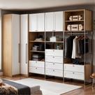 Guarda-roupa Closet Metalon Industrial 100% Mdf Infinity