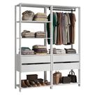 Guarda-roupa Closet Modulado 4 Gavetas 140 Cm Valencia Madesa Branco