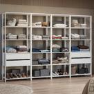 Guarda-roupa Closet Modulado 4 Gavetas 258 Cm Valencia Madesa 06 Branco