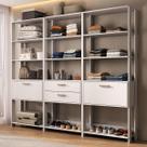 Guarda-Roupa Closet Modulado Texas 2 Portas 2 Gavetas 219cm Multimóveis MP4793