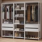 Guarda-Roupa Closet Modulado Valencia 4 Gavetas 199cm Madesa 02 Guarda-Roupa Closet Modulado Valencia 4 Gavetas 199cm Madesa 02