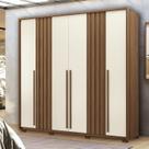 Guarda-roupa Coimbra 4 Portas 4 Gavetas