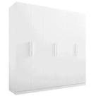 Guarda Roupa Colibri Casal 6 Portas 6 Gavetas D Doro Cor Branco Estrela Móveis