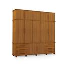Guarda Roupa com 12 Portas Berlim Carvalho New